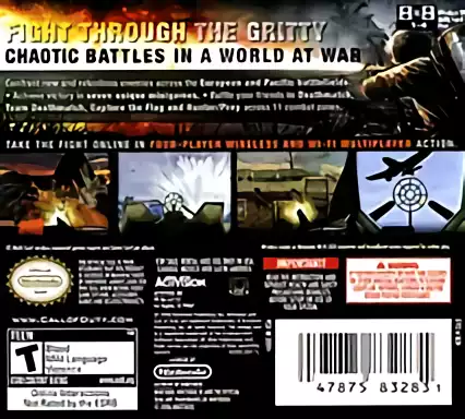 Image n° 2 - boxback : Call of Duty - World at War